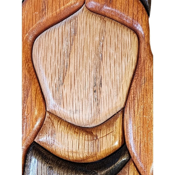 Folk Art Mother & Child Hand Stained Scrollsaw Mary Jesus - Picture 14 of 15